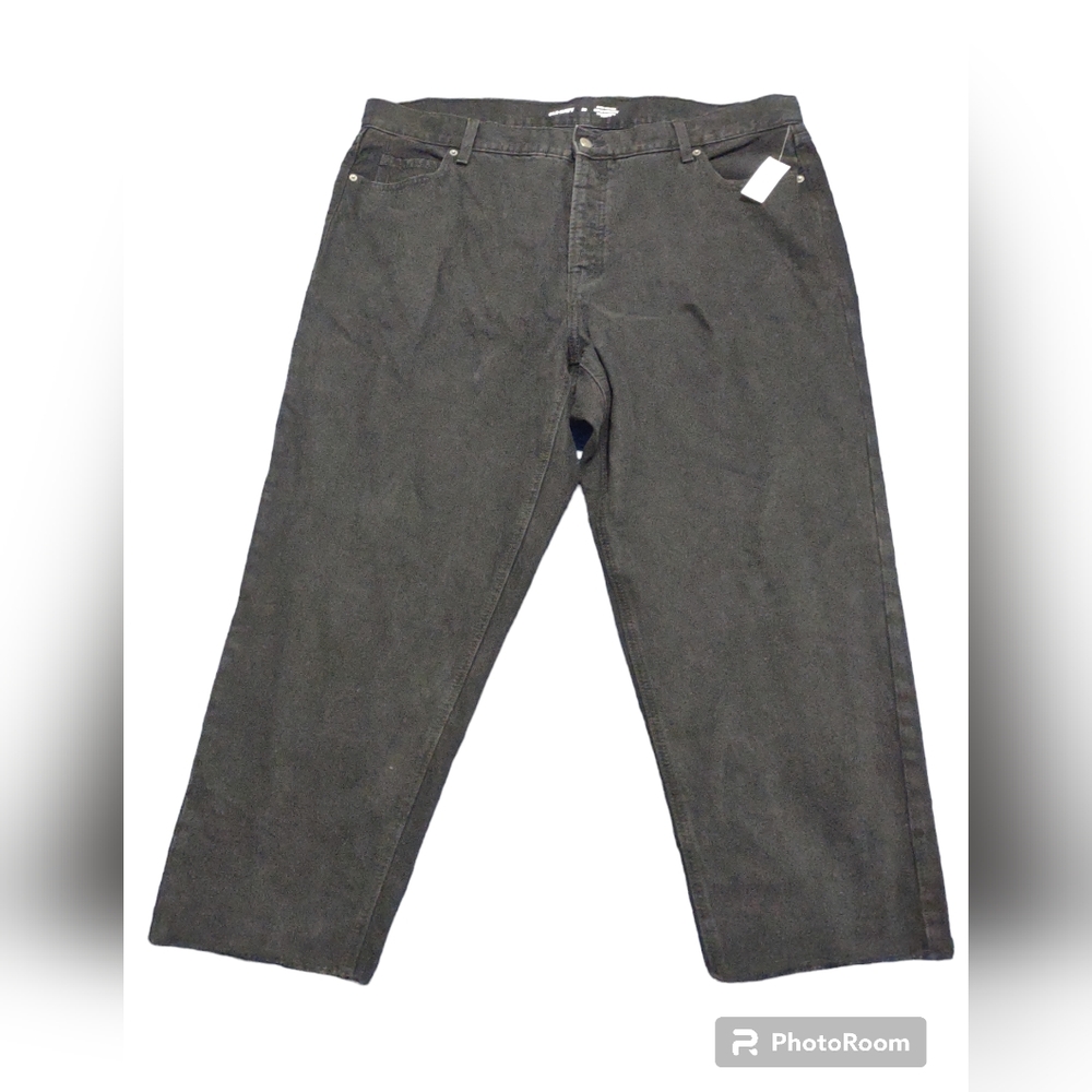 Old Navy Straight Leg Jeans in Charcoal Black